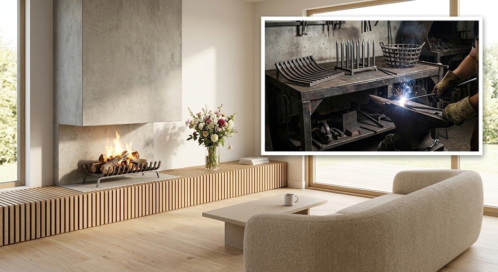 ¿Una parrilla para chimenea mejora el tiro de la chimenea?
